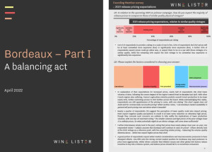 Wine Lister Bordeaux Study 2022 Part I